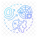 Concept De Science Atmospherique Similaire Icône