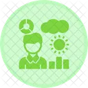 Meteorologist Weather Scientist Atmospheric Researcher Icon
