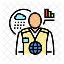 Meteorologists Worker Scientist Icon