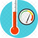 Meter Thermometer Temperature Icon