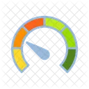 Meter Speedometer Measure Icon