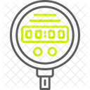 Meter mph measurement speed timer widget widgets icon timer gauge measure bar kilogram  Icon
