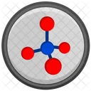 Methan Wissenschaft Molekul Symbol