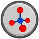 Methane Science Molecule Icon