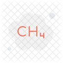 Methane Natural Gas Climate Change Icon
