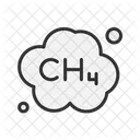 Methane Natural Gas Climate Change Icon