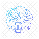 Tri A Bulles Algorithme De Tri Methode De Productivite Icône