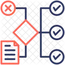 Methodik Geschaft Diagramm Symbol