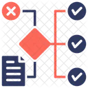 Methodik Geschaft Diagramm Symbol