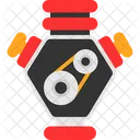 Cara Desarrollo Motor Icono