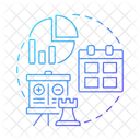 Metodologia Flujo De Trabajo Negocio Icono