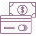 Dinheiro Pagamento Cartao De Credito Ícone
