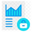 Metricas De Privacidade Metricas Grafico Ícone