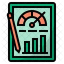 Metriken Diagramm Graph Symbol