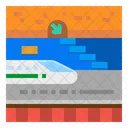 Metro Tren Metro Icon