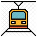 Metro Tren Transporte Icono