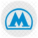 Metro Metropolitan Label Icon