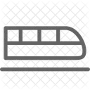 High Speed Train Railway Icon