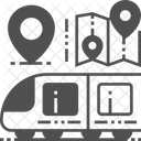 Metro Train Subway Icon