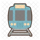 Metro Train Subway Icon