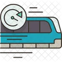 Metro Subway Transportation Icon
