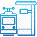 지하철 기차 대중 교통 아이콘
