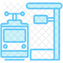 지하철 기차 대중 교통 아이콘