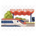 Metro Station  Icon