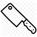 Metzgermesser Fleischschneidewerkzeug Fleischschneider Symbol