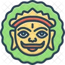 Mewar Senhor Surya Colorido Ícone