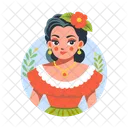 Mexican Actress Woman Character Icon