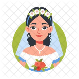 Mexican Bride  Icon