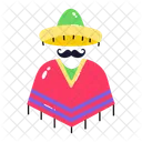 Mexican Costume  Icon