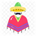 Mexican Costume  Icon