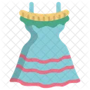 Mexican Dress Ladies Dress Mexican Clothe Icon