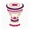 Mexican Drum Drum Equipment Icon