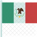 Mexican Flag  Icon
