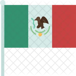 Mexican Flag  Icon