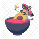 Mexican Food Mexican Day Mexican Avocado Icon