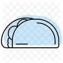 Mexican Food Color Shadow Thinline Icon Icon