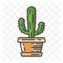 Mexican Giant Cactus In Pot  Icon