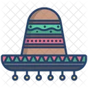 Mexican Hat Mexican Cap Hat Icon