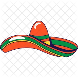 Mexican Hat, Sombrero  Icon