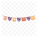 Mexican Garland Flag Icon