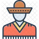Mexican Hat Men Icon