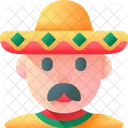 Mexican Man Mexican Man Icon