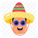 Mexican Man  Icon