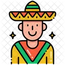 Mexican Man Mariachi Mexican Icon
