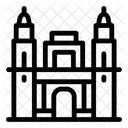 Mexican Palace Building Architecture Icon