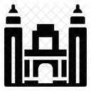 Mexican Palace Building Architecture Icon